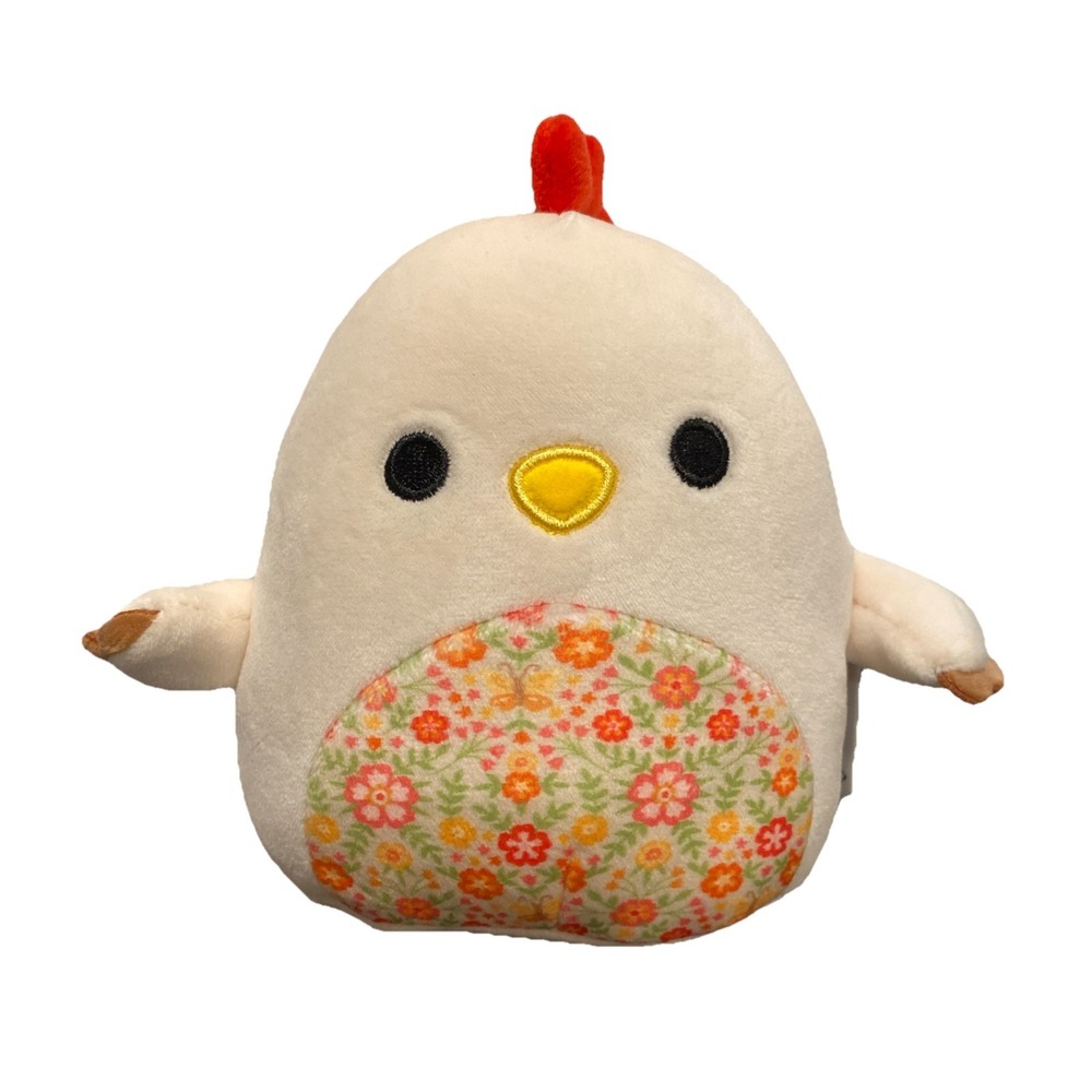Official‎ 5 inch Todd the Beige Rooster with Floral Belly - Child's Ultra